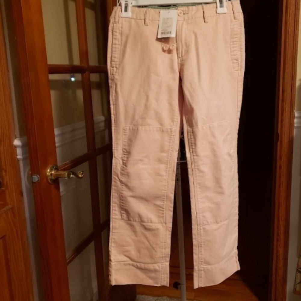 NWT UNA G1 Mill Pocket Pink Capri sz 0